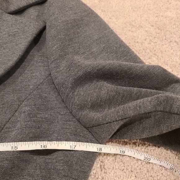 Sandro Sportswear Gray Belted Short Jacket Women's Size S - Picture 6 of 9